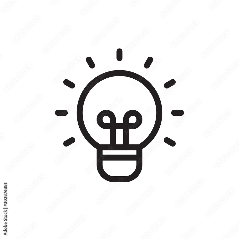 flat line lamp, light, idea icon. Logo element illustration. lamp, light, idea design. vector eps 10 . lamp, light, idea concept. Can be used in web and mobile . flat line lamp, light, idea icon. Logo element illustration. lamp, light, idea design. vector eps 10 . lamp, light, idea concept. Can be used in web and mobile .