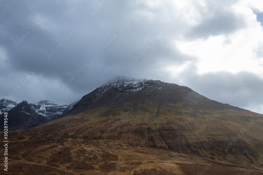 mountains at Scottish Highlands