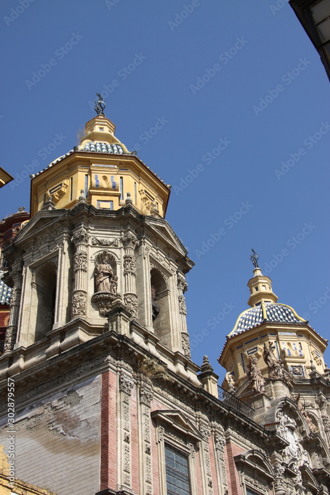  Old Church in Spanish Seville