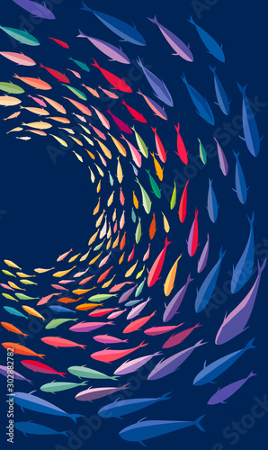 Fish waltz