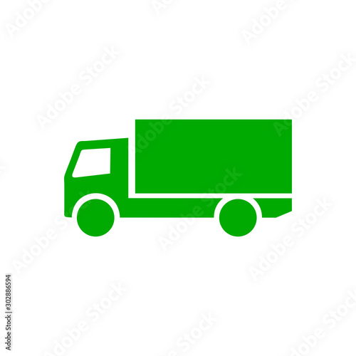 Lastkraftwagen und Hintergrund