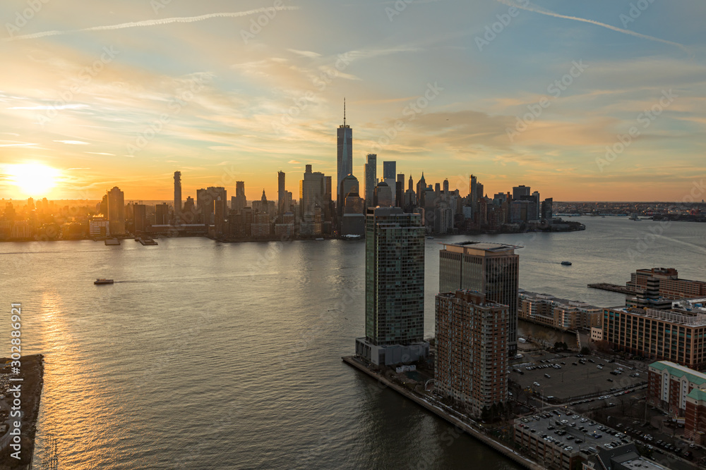 Sunrise on the big apple - New York