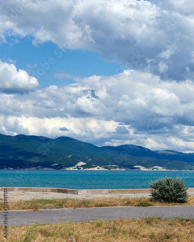 sea and blue sky