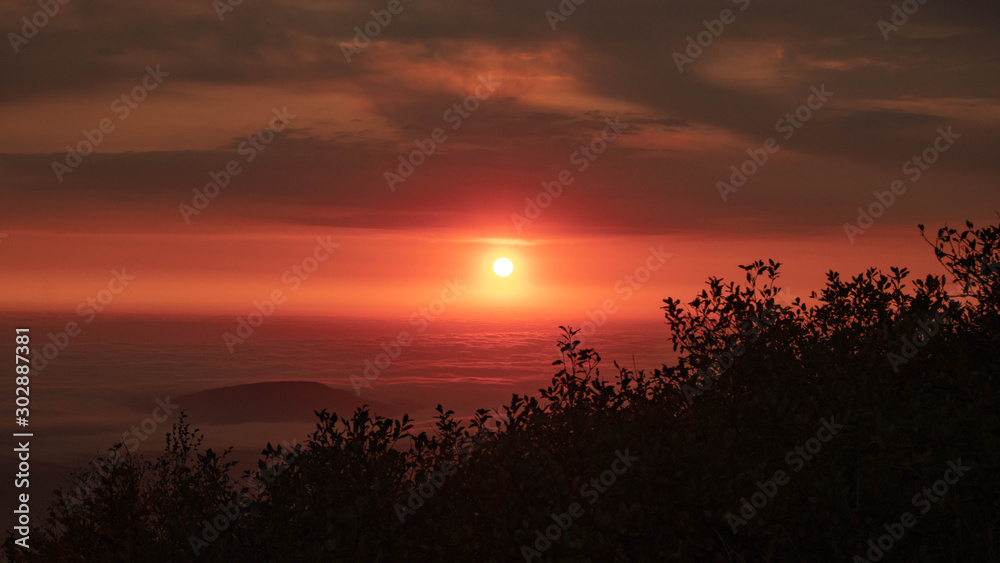 Dawn on Mount Beshtau