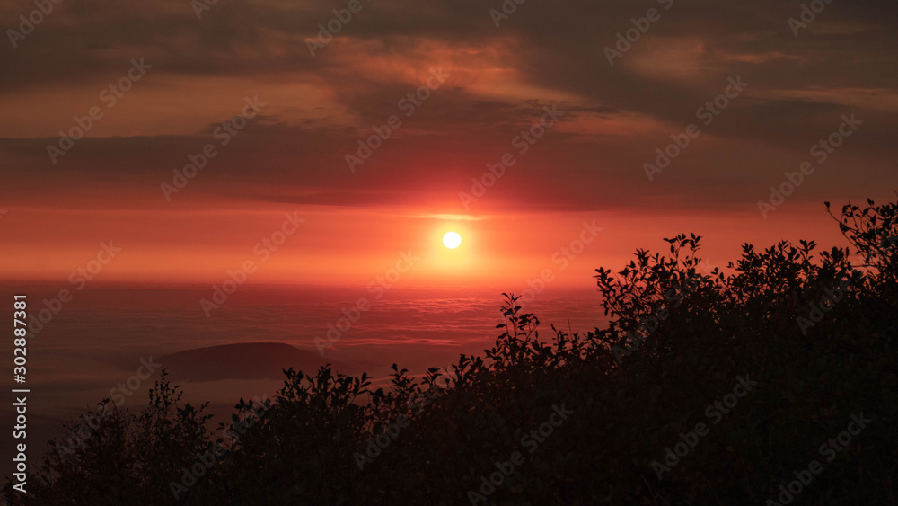 Dawn on Mount Beshtau Dawn on Mount Beshtau
