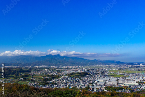 湘南の町並み 湘南平