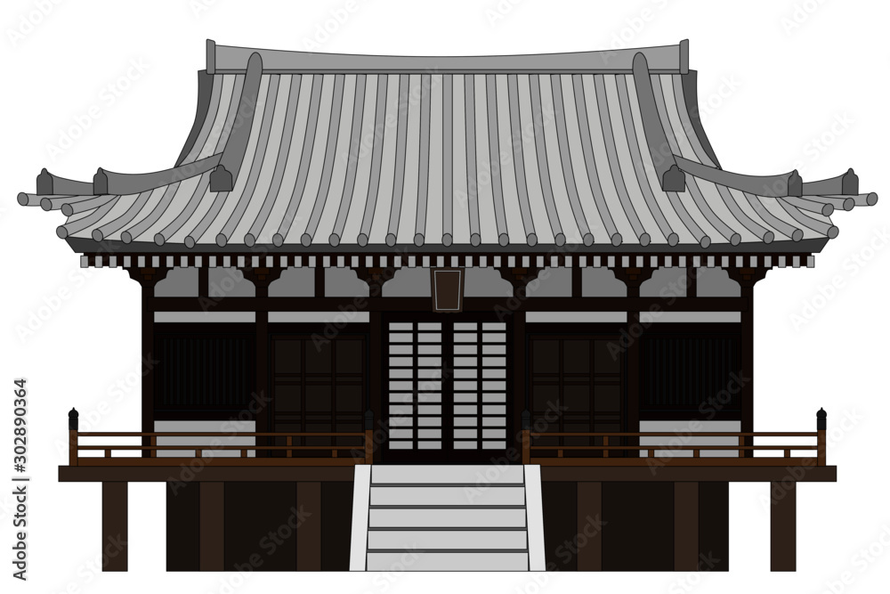 Fototapeta premium 寺1縁あり