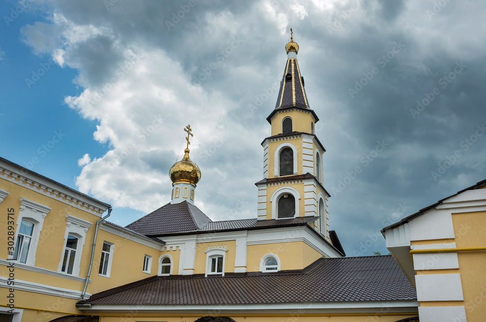 Sterlitamak city. Ancient Orthodox Church of Tatiana Martyr.