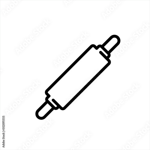 Rolling icon in trendy flat style isolated on background. Rolling icon page symbol for your web site design Rolling icon logo, app, UI. Rolling icon Vector illustration, EPS10.