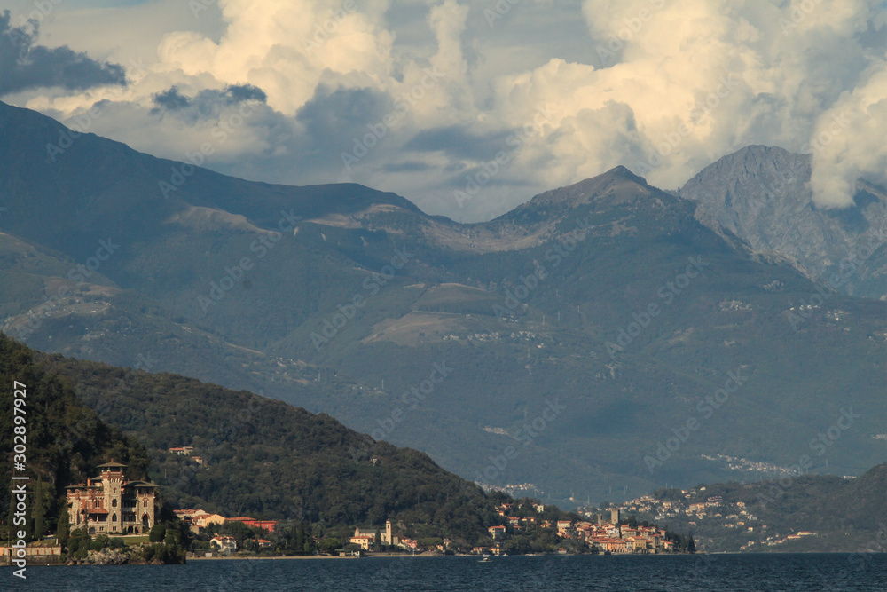 Lago di Como; Blick von Menaggio nach Norden Lago di Como; Blick von Menaggio nach Norden