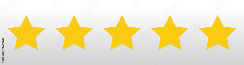 Five stars icon. 5 stars hotel concept isolated on white. Premium brand ranking. Vector illustration EPS 10. Resort 5 stars top quality. Gold stars. Five stars icon. 5 stars hotel concept isolated on white. Premium brand ranking. Vector illustration EPS 10. Resort 5 stars top quality. Gold stars.