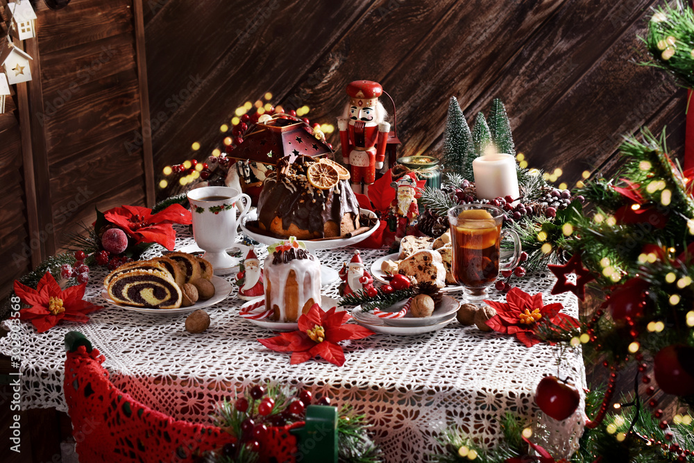 sweet Christmas in rustic style