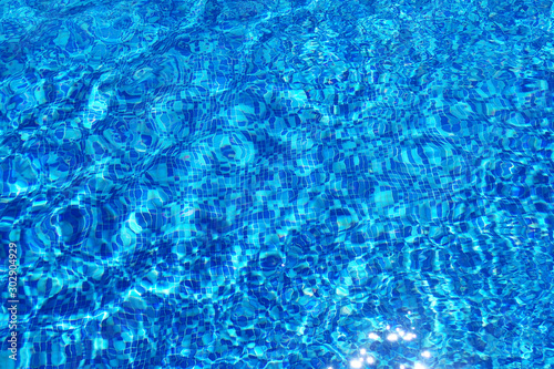 blue pool water texture