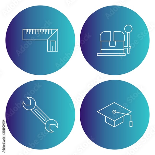 Simple Set of Universal Related Color Icons