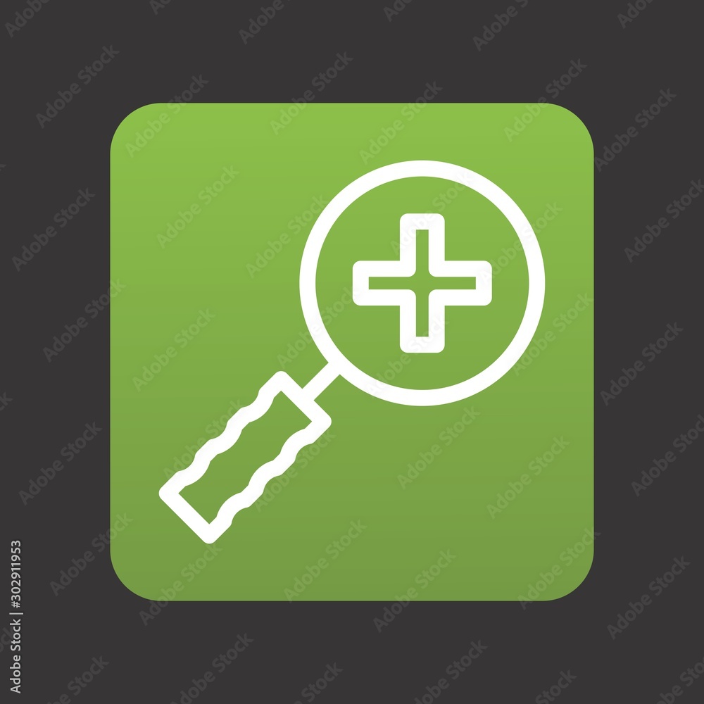 Obraz premium Zoom In Icon For Your Project