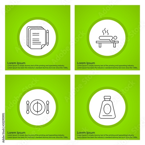 Simple Set of Universal Related Color Icons