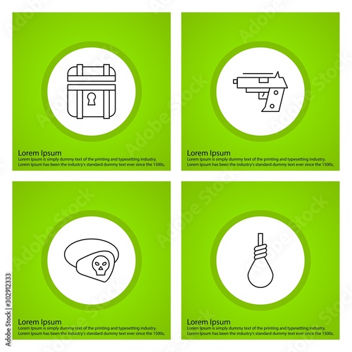 Set of Universal Pixel Perfect Icons