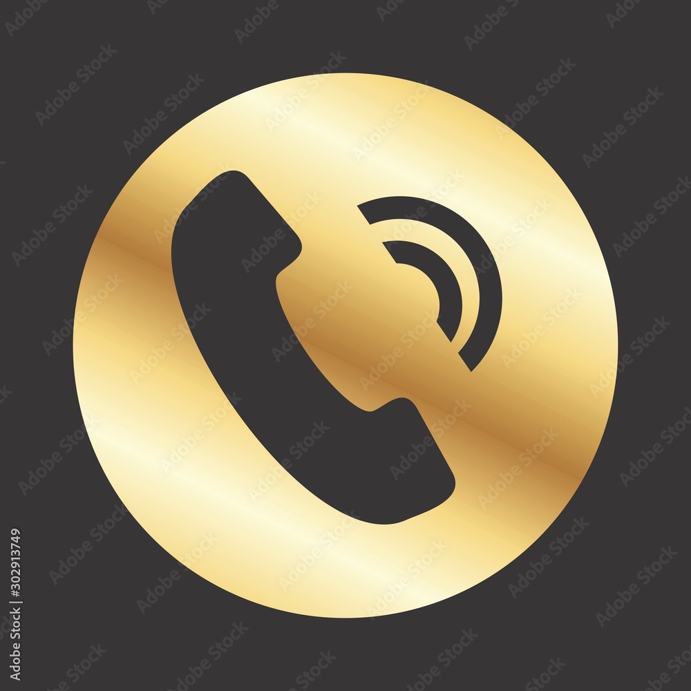 Fototapeta premium Calling Icon For Your Project