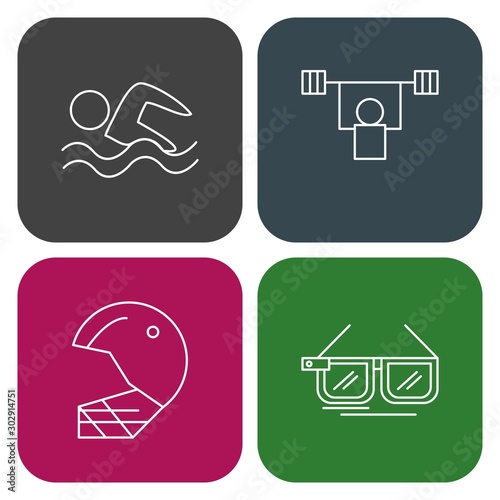 Set of 4 Quality icon