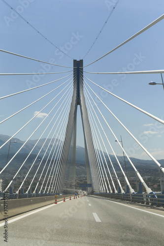 Fototapeta Naklejka Na Ścianę i Meble -  The Rio-Antirrio bridge