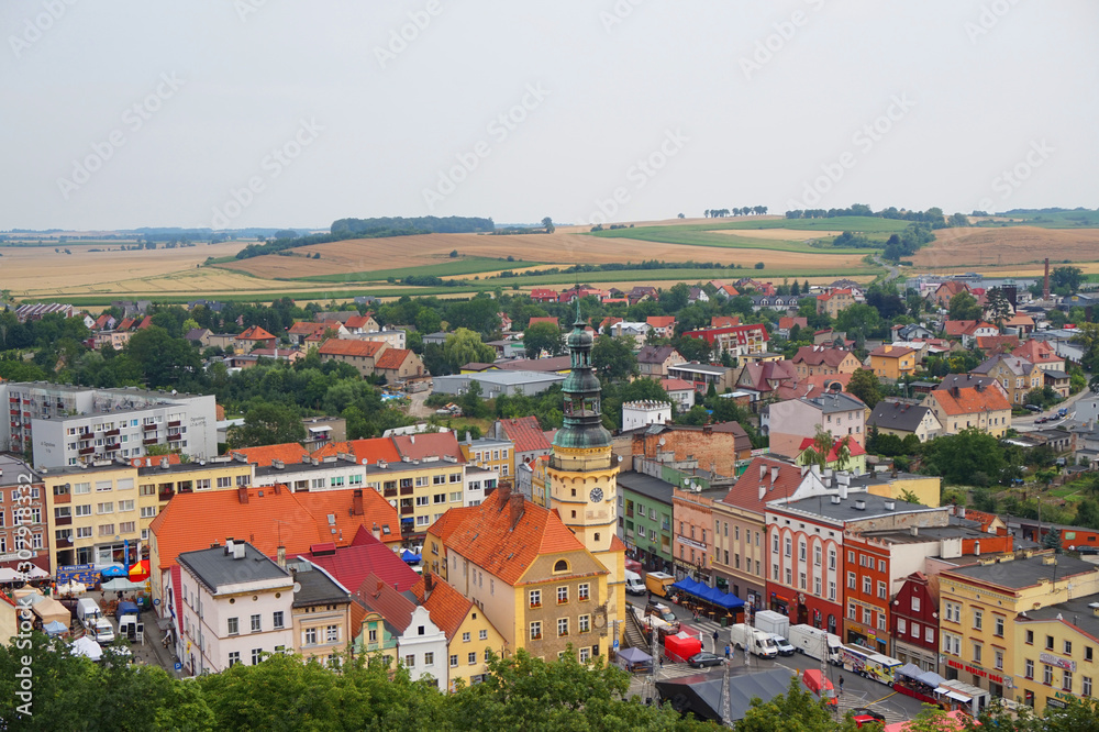 view from Otmuchow castle
