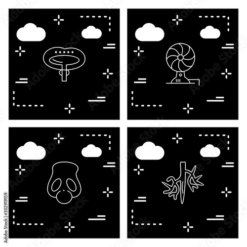 Set of Universal Pixel Perfect Icons