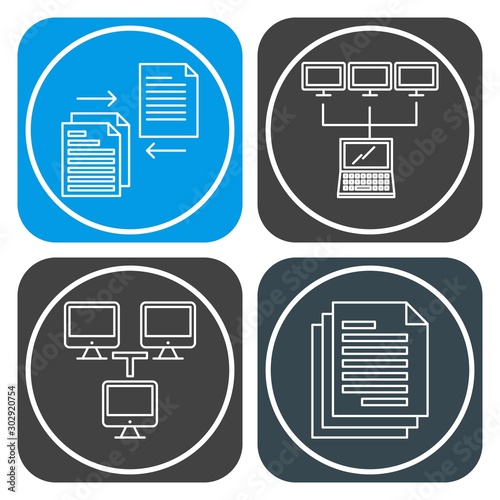 Set of 4 Universal Pixel Perfect Icons