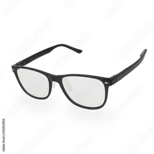 Smart glasses isolated on white background