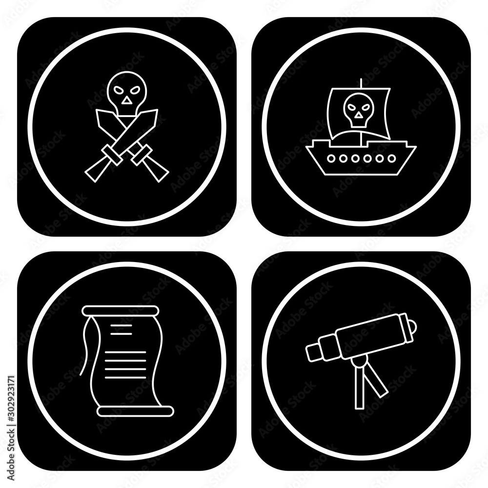 Set of 4 Quality icon Set of 4 Quality icon