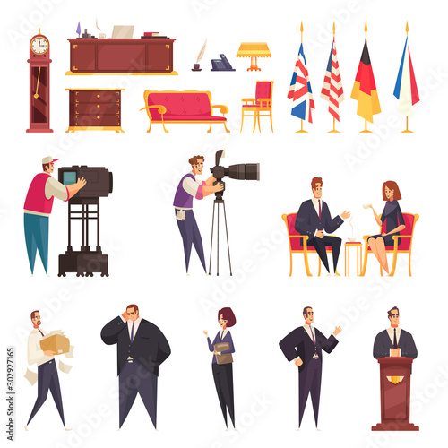 President Workplace Residence Set 
