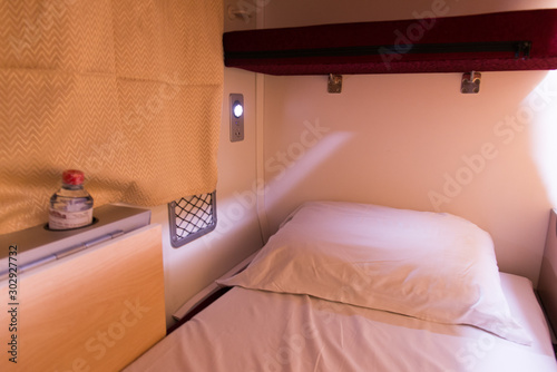 Interior of new Thailand train.