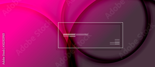 Trendy simple fluid color gradient abstract background with dynamic wave shadow line effect. Vector Illustration For Wallpaper, Banner, Background, Card, Book Illustration, landing page