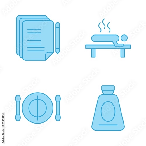 Simple Set of Universal Related Color Icons