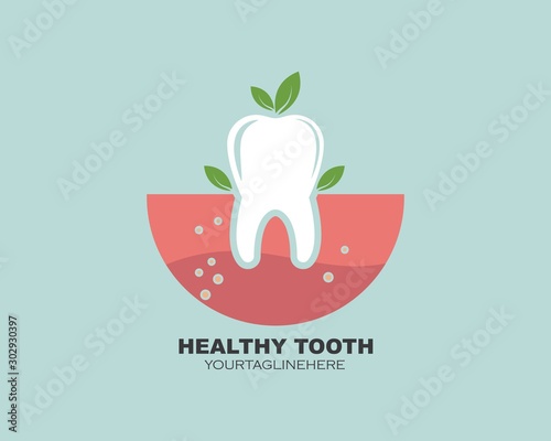 dental clinic icon logo vector illustration design