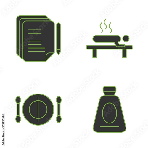 Simple Set of Universal Related Color Icons