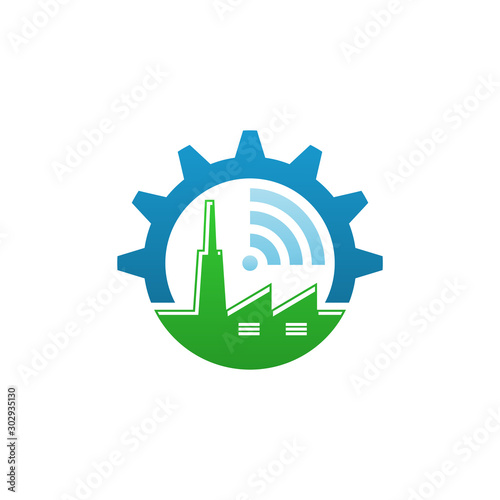 smart innovative industry with green energy technology system