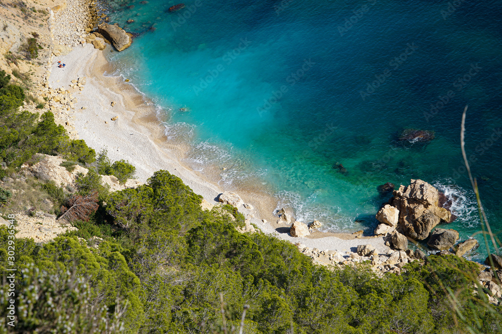 Beautiful landscapes of Javea in Spain - viewpoints, cliffs and nature