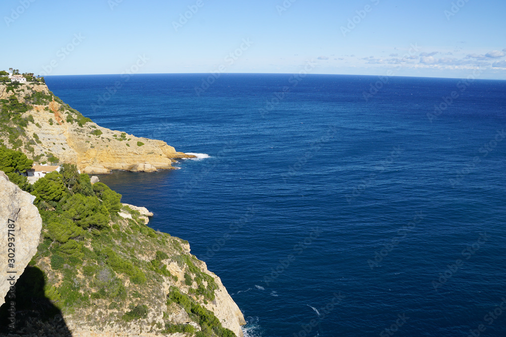 Beautiful landscapes of Javea in Spain - viewpoints, cliffs and nature