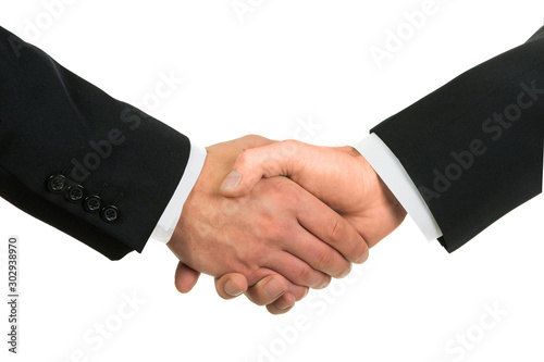 White Business Corporate Hands Shaking 