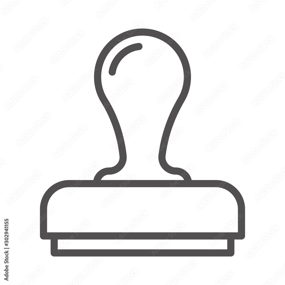 Stamp Vector illustration. Quality design element Line Icon. Stamp Vector illustration. Quality design element Line Icon.