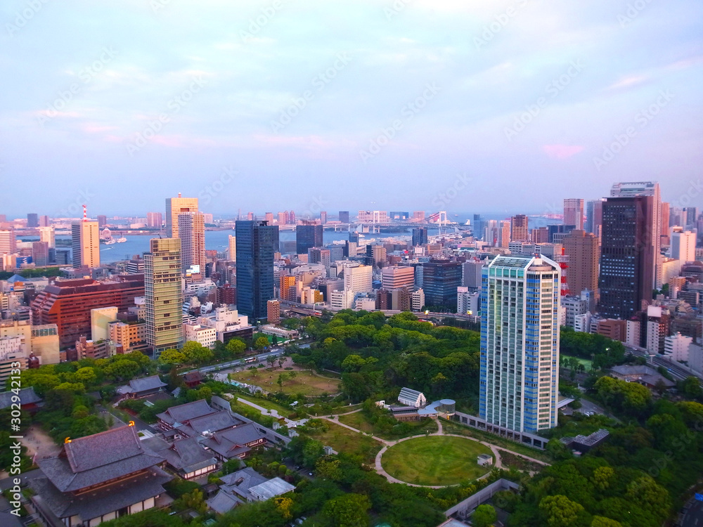 Obraz premium Krajobraz Tokio