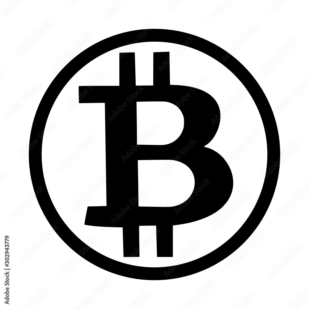 Bitcoin sign icon for internet money. Crypto currency symbol and coin image for using in web projects or mobile applications. Blockchain based secure cryptocurrency. Bitcoin sign icon for internet money. Crypto currency symbol and coin image for using in web projects or mobile applications. Blockchain based secure cryptocurrency.