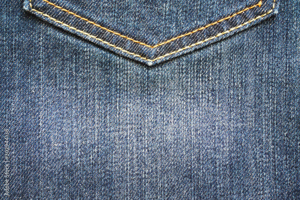 blue jeans texture and part of pocket ,denim with seam of fashion design, Jeans background with copy space blue jeans texture and part of pocket ,denim with seam of fashion design, Jeans background with copy space
