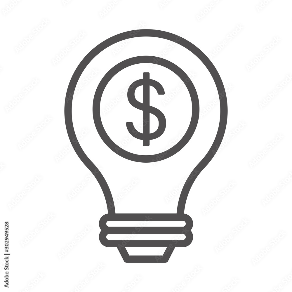 Business Idea Vector illustration. Quality design element Line Icon. Business Idea Vector illustration. Quality design element Line Icon.