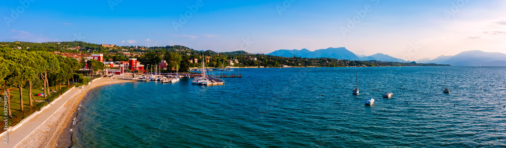 Gardasee, Padenghe sul Garda Panorama 