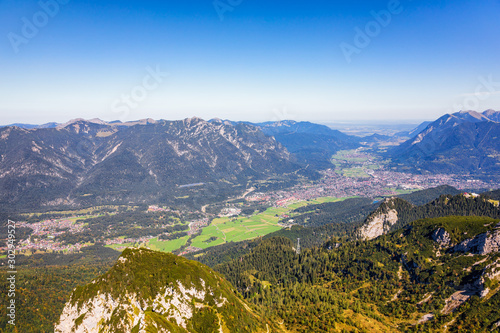 Obraz na płótnie All around Garmisch