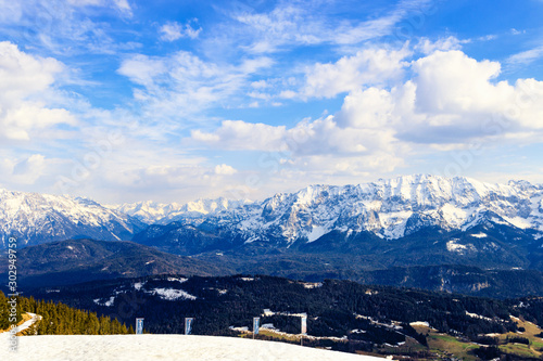 Obraz na płótnie All around Garmisch