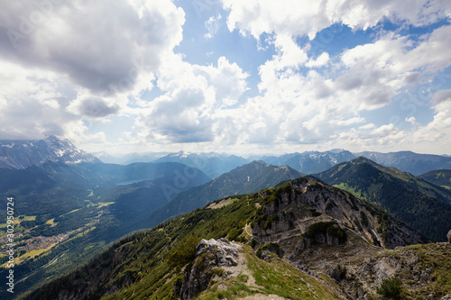 Obraz na płótnie All around Garmisch