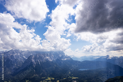 Obraz na płótnie All around Garmisch