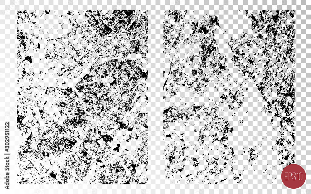 Fototapeta premium Distressed detailed overlay textures of rough surfaces, cracked wall, stone and old paint. Grunge backgrounds. One color graphic resources.